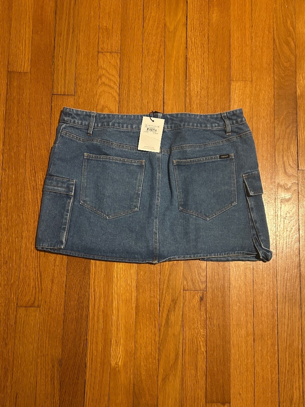 NWT Bardot Zerah Jean Cargo Skirt Women’s 12 - Picture 3 of 4